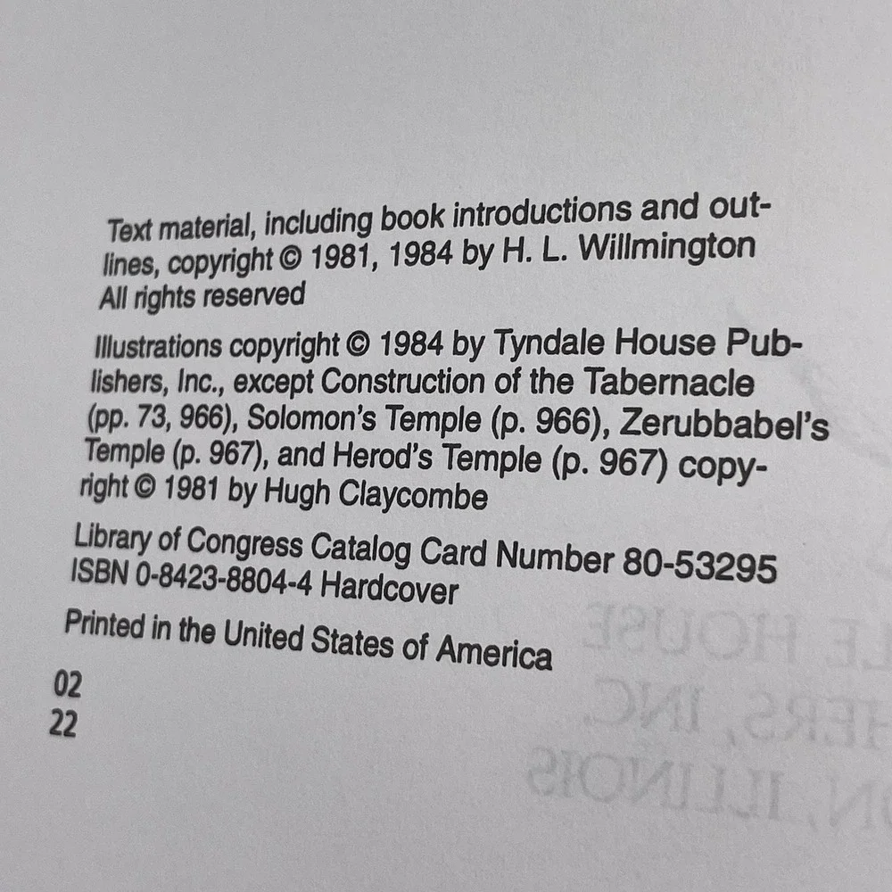 Tyndale wilmington guide